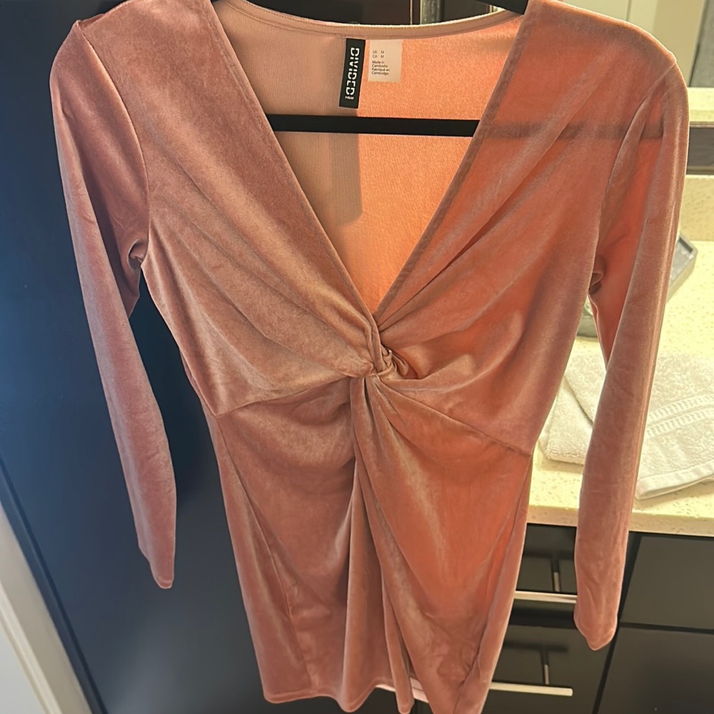 H&M dress - pink - size M - body con